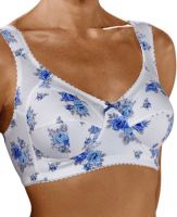 Soft cotton bra without pits 1858M