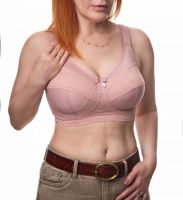 Underwired bra for large breasts with additional support 4813 Kudreshov